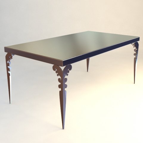 ipe cavalli table Modello 3D .c4d .max .obj .3ds .fbx .stl .blend 