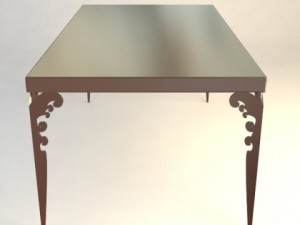 ipe cavalli table Modello 3D