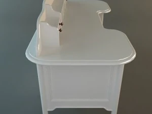 girls desk 3D Model