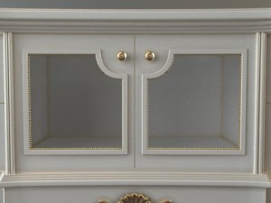 ornate credenza cabinet 3D Model