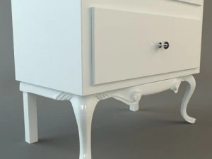 display case cabinet vitrine 3D Model