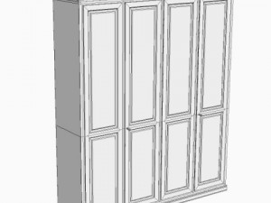wardrobe cabinet 3D Модель
