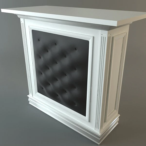 kitchen cabinet bar 3D Model .c4d .max .obj .3ds .fbx .stl .blend 