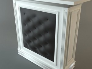kitchen cabinet bar 3D 模型