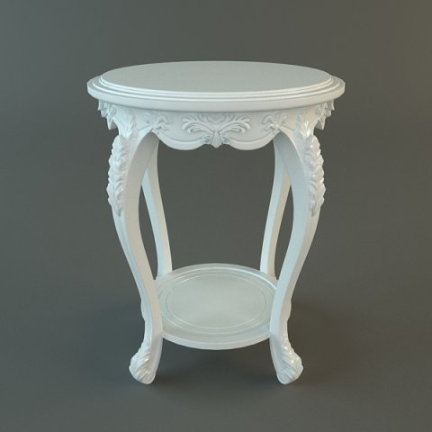 antique end table 3Dモデル .c4d .max .obj .3ds .fbx .stl .blend 