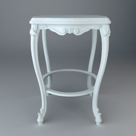 antique table Modelo 3D .c4d .max .obj .3ds .fbx .stl .blend 
