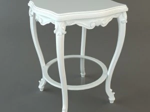 antique table 3D Model