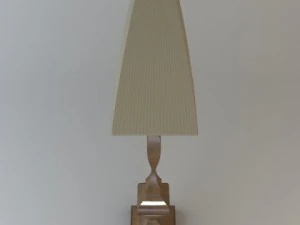 wooden table lamp 3D Model
