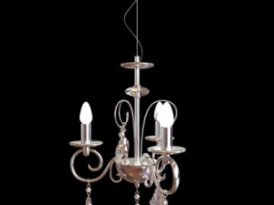 detailed chandelier 3D Model
