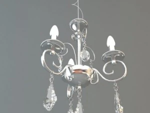 detailed chandelier 3D Model