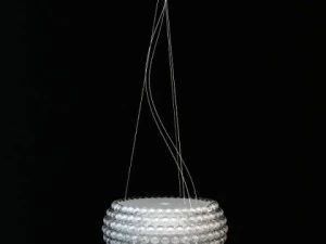 glass bead hanging light fixture 3D Model