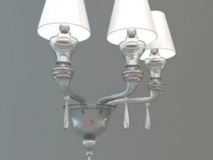 classical sconce light 3D Model