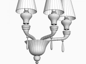 classical sconce light 3D Model