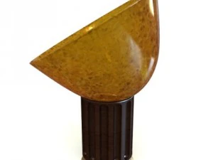 amber floor lamp 3D Model