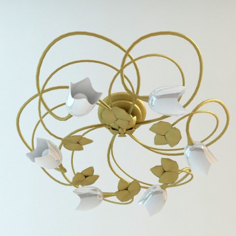 celling light fixture Model 3D .c4d .max .obj .3ds .fbx .stl .blend 