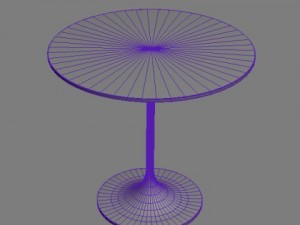 round pedestal 3D Модель