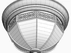 シーリングライト 3Dモデル