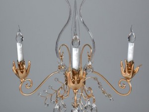 antique detailed sconce light 3D Model