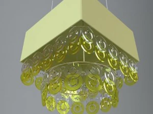 plafoniera Modello 3D