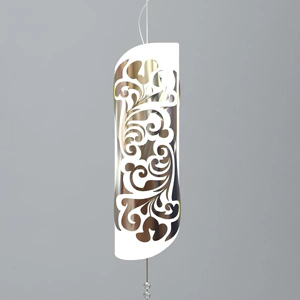 lustre contempor&acirc;neo ornamentado Modelo 3D .c4d .max .obj .3ds .fbx .stl .blend 