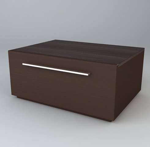 storage chest 3D Model .c4d .max .obj .3ds .fbx .stl .blend 