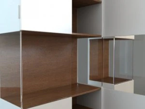 contemporary display  storage unit 3D Model