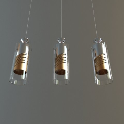pendant chandelier 3D Model .c4d .max .obj .3ds .fbx .stl .blend