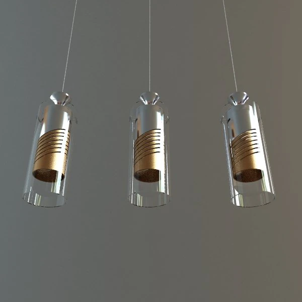 pendant chandelier 3D Model .c4d .max .obj .3ds .fbx .stl .blend 