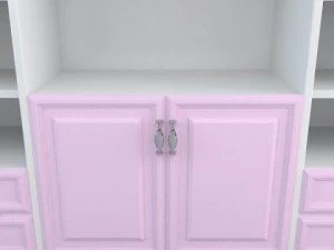 display  storage cabinet 3D Model