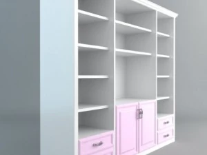 display  storage cabinet 3D Model