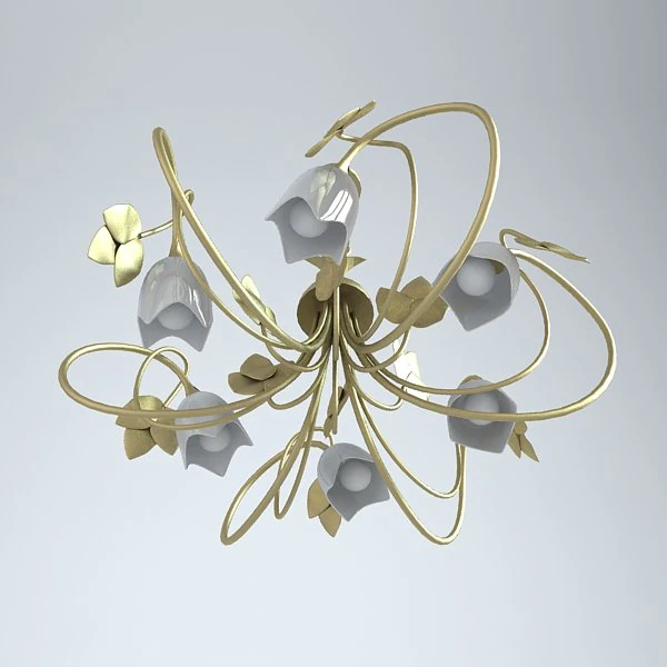 celling light fixture 3D Model .c4d .max .obj .3ds .fbx .stl .blend 