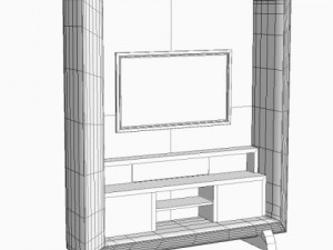 tv cabinet Modelo 3D