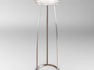 торшер из стеклянных бусин 3D Модель