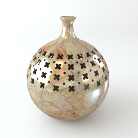 photorealistic detailed vase Model 3D .c4d .max .obj .3ds .fbx .stl .blend 