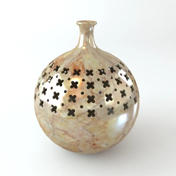 vaso detalhado fotorrealista Modelo 3D .c4d .max .obj .3ds .fbx .stl .blend