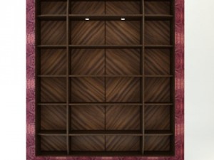 display case cabinet Model 3D