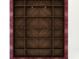 mobile vetrina Modello 3D