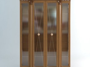 display case vitrine 3D 模型