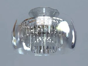 подвесная современная люстра 3D Модель