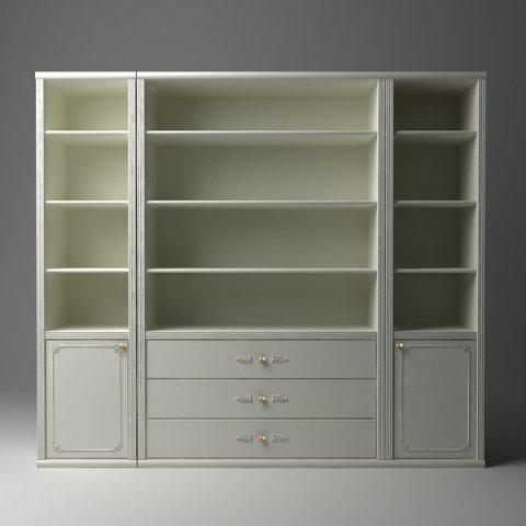 display  storage cabinet 3D 모델 .c4d .max .obj .3ds .fbx .stl .blend 