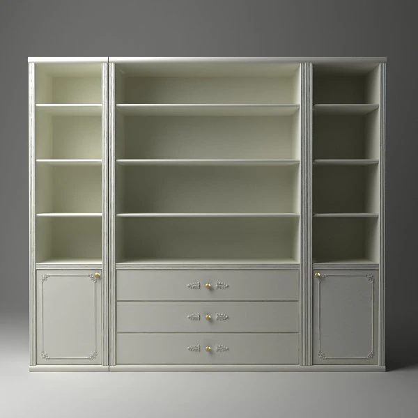 display  storage cabinet 3D Model .c4d .max .obj .3ds .fbx .stl .blend 