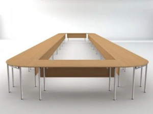 długi stół konferencyjny Model 3D