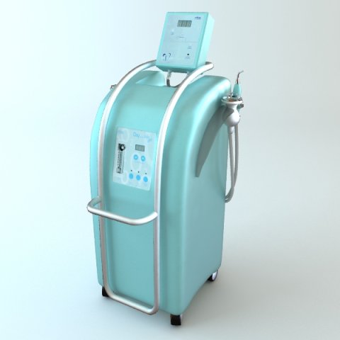 medical machine device 3D Model .c4d .max .obj .3ds .fbx .stl .blend 