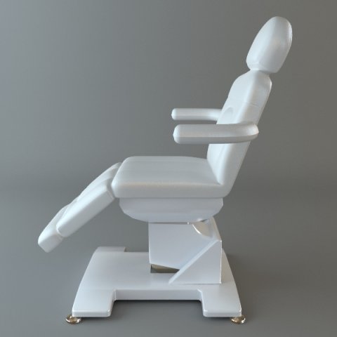 dentist chair 3D Model .c4d .max .obj .3ds .fbx .stl .blend 
