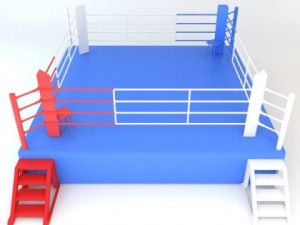 boxing ring 3D Model
