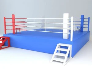 ring de boxe Modèle 3D