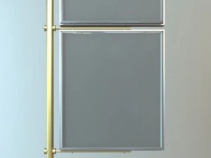 standing sign board 3D Model