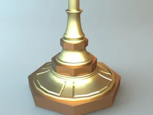 standing sign board 3D Model