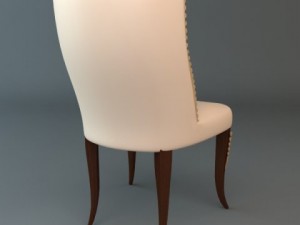 elegant side chair 3D Модель