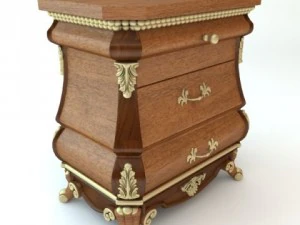nightstand chest of drawers 3D Model